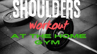 Boulder Shoulders Extravaganza Full Workout shoulders workout homegym [upl. by Settera]