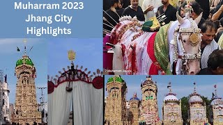 Highlights Muharram 2023  Jhang City  Hussain Raza [upl. by Savvas257]