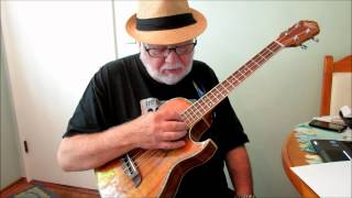 THE BARITONE UKULELE  Lesson One by UKULELE MIKE LYNCH [upl. by Naujed435]