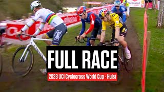 FULL RACE 2023 UCI Cyclocross World Cup  Hulst [upl. by Annaej112]