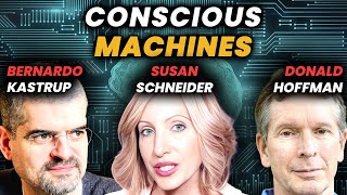 When Ai Becomes Conscious Bernardo Kastrup Donald Hoffman Susan Schneider [upl. by Ahon]