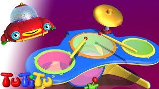 🎁TuTiTu Builds a Drums Set  🤩Fun Toddler Learning with Easy Toy Building Activities🍿 [upl. by Qulllon]