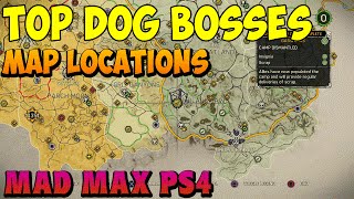 Mad Max  Top Dog Boss Locations [upl. by Deland]