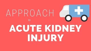 Approach To Acute Kidney Injury Causes  for Medical and Nursing Students [upl. by Emmott]