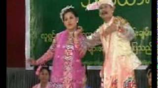 Myanmar Dance လူရႊင္ေတာ္ ကိုေမာ႔ [upl. by Lian311]