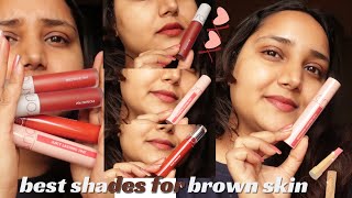 BEST ROMAND TINTS FOR Indian pigmented lips  glasting  juicy lasting  zero velvet  Reviewswatch [upl. by Ajile]