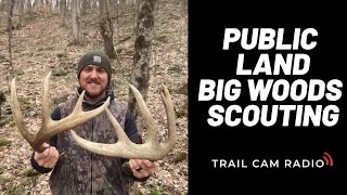 Postseason Scouting Pennsylvania Public Land Mountain Bucks Steve Sherk [upl. by Kaliski]