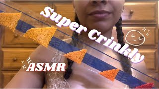 Super Crinkly ASMR 😌  Tapping and Crinkles [upl. by Coombs604]