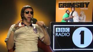 Sacha Baron Cohen in character interview  Grimsby [upl. by Tye187]