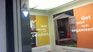 ThyssenKrupp Hydraulic Elevator  Menards in Howard WI [upl. by Cirdahc]