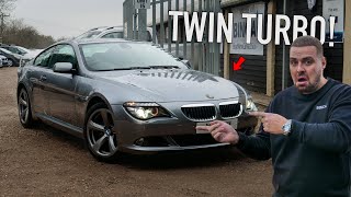 I BOUGHT AN OLD BMW 635D TWIN TURBO [upl. by Talbert]