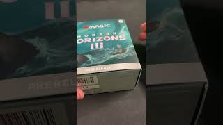 Mtg modern horizons 3 prerelease kit 1 4 mythics Quality control errors and Arena code [upl. by Audwin585]