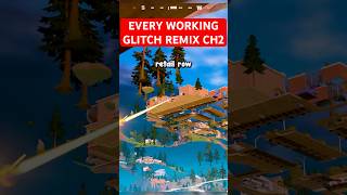 Every Working Glitch Fortnite Remix Chapter 2 🤯 [upl. by Kreegar]