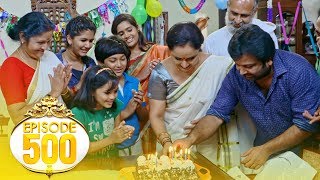 Uppum Mulakum│നീലുവിന്റെ പിറന്നാൾ  Flowers│500th Episode👏 [upl. by Elnora13]