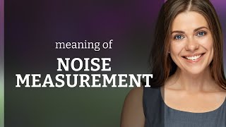 Understanding Noise Measurement A Guide to Sound Levels [upl. by Tim]