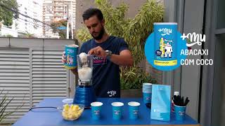 Receitinha Proteica Shake de Abacaxi com Coco [upl. by O'Driscoll]