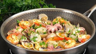 🦐 The most impressive seafood dish ever The perfect recipe for Christmas [upl. by Pears694]