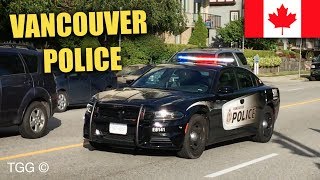 RUMBLER SIREN Vancouver Police Response Collection  NEW Ford Transit [upl. by Ailak]