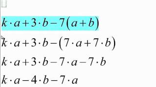 Reducering af matematiske udtryk [upl. by Mayhs]