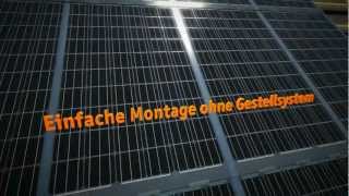 Montagevideo zum SOLARWATT EasyIn System [upl. by Rubia]