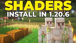 How To Download amp Install Minecraft Shaders 1206 on PC [upl. by Ewall]