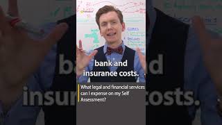 What legal and financial services can I expense on my Self Assessment shorts selfassessment [upl. by Graham326]