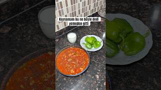 Tomato eggs turkish menemen food yummy [upl. by Havot]