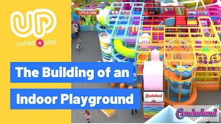 Building an Indoor Playground with Custom Soft Play Toddler Area and Theming from United Play [upl. by Bobbie448]