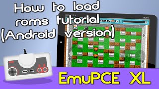 How to load roms in EmuPCE XL Android android emulator pcengine [upl. by Zitah]