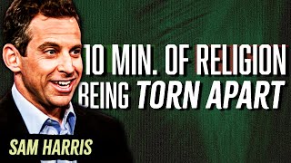 10 Minutes of Religion being DESTROYED by Sam Harris [upl. by Maleeny]