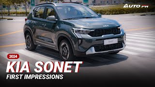 2024 Kia Sonet  First Impressions  The newest subcompact crossover in PH [upl. by Sirovat]