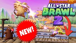 ANGRY BEAVERS Join Nickelodeon All Star Brawl 2 PreviewAnalysis [upl. by Imij]