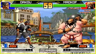 KOF 98  Dakou 大口 Vs Madkof FT10 23062024 赢200输100 [upl. by Knarf]