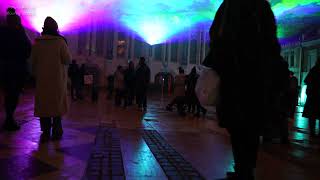 Borealis  Dan Acher  Guildhall Yard London 18th amp 19th Dec 2021  Bensound  Little Planet  4K [upl. by Ariel]