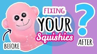 Squishy Makeover Fixing Your Squishies 12 [upl. by Yleek620]