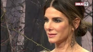 Sandra Bullock cuenta cómo fue participar en una cinta de terror por primera vez  ¡HOLA TV [upl. by Naerol519]