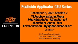 12 6 22 quotUnderstanding Herbicide Mode of Action and its Practical Applications [upl. by Wahs]