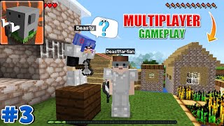 Craftsman Multiplayer  Find Village In Survival Gameplay Part 3 In Hindi [upl. by Mairim765]