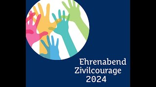 Ehrenabend Zivilcourage 2024  Rückblick [upl. by Eel]