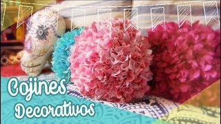 Cómo hacer unos Cojines muy Decorativos Chuladas Creativas [upl. by Meehyrb127]