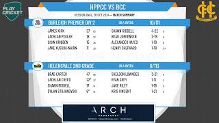 Helensvale 2nd Grade v Burleigh Premier Div 2 [upl. by Assiralk]