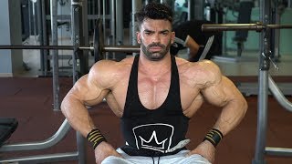 Sergi Constance  Entrenamiendo de hombros y brazos Road to the Olympia [upl. by Naldo]