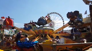 Düsseldorf Rheinkirmes 2018  alle Fahrgeschäfte  13 Juli  22 Juli 2018 in HD [upl. by Whitcher]