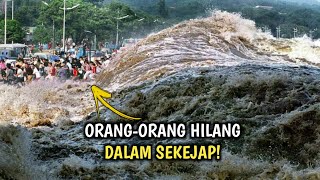 MERINDING Terekam Detik² Fenomena Alam Mengerikan TIba² MunculSaat Orang² Asik Pinggir Sungai [upl. by Halliday]