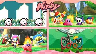 Evolution of Kirbys Victory Dance ᴴᴰ 1992  2019 31 games [upl. by Anel880]