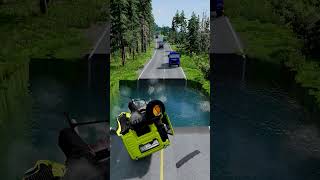 Tanker trucks vs water pit 2  BeamNG drive  deepwaterbeamngdrive carsvsgiantpitbeamngdrive4k [upl. by Nosoj879]