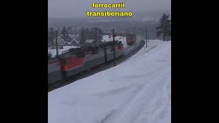 El ferrocarril transiberiano más largo youtube youtubeshorts ytshorts [upl. by Initsed]