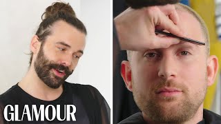 Queer Eye’s Stars Help Makeover a Boyfriend  Glamour [upl. by Zendah]