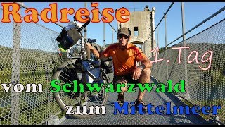 Radreise Schwarzwald Mittelmeer 1 Tag [upl. by Hairom]