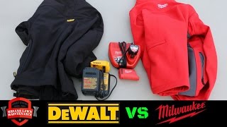 Milwaukee Vs DeWALT  Heated Jackets  Which Is Better [upl. by Mehta]